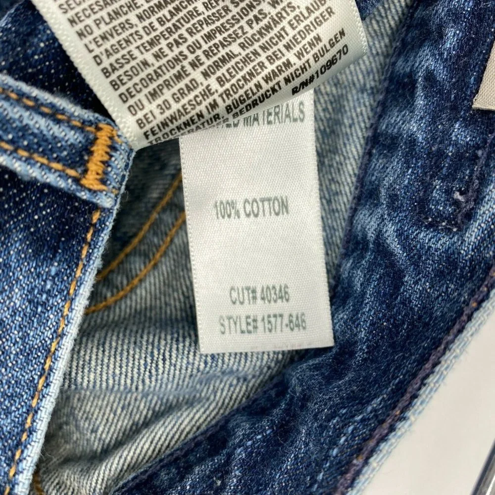 Citizens of Humanity Liya Classic Fit Jeans Size 24 High Rise Cotton Denim Blue - Picture 7 of 12